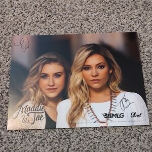 Maddie & Tae Autographed Photo